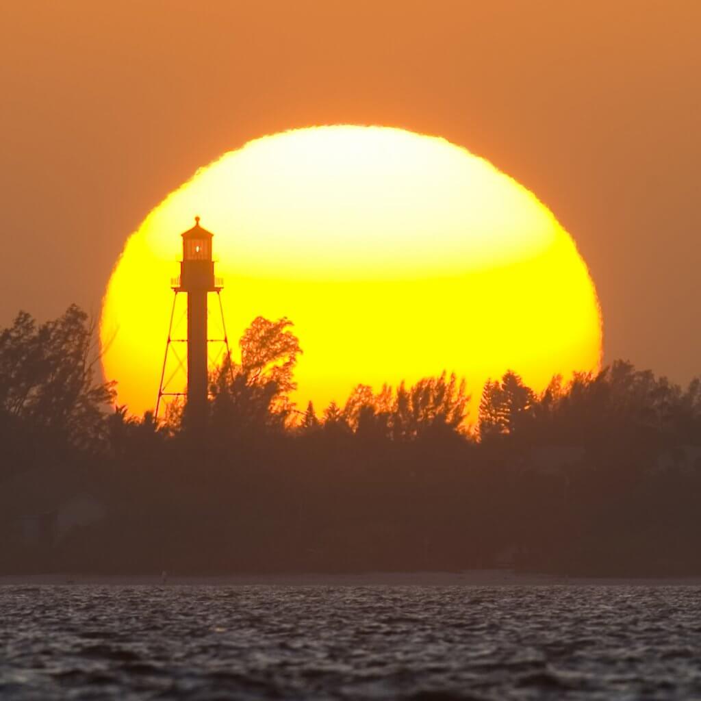 Sanibel Island has the Best Fall Sunsets